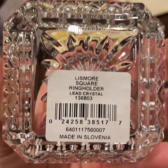 COPY - Waterford Crystal Lismore Square Ringholder - Picture 4 of 4